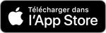 Bouton "Télécharger dans l'App Store" pour l'application Beepiz