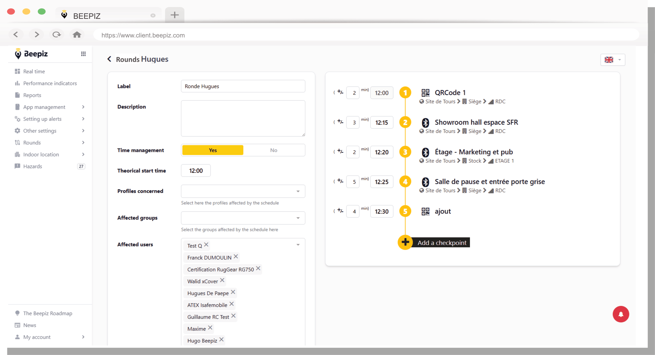 Patrol-system,Beepiz