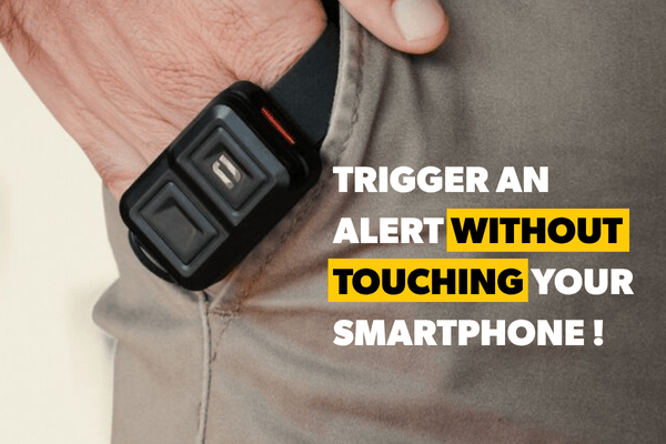 X-COMMAND, Beepiz, trigger an alert without touching your smartphone