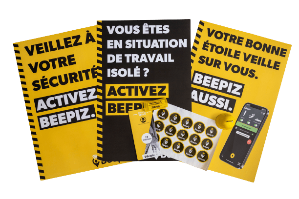 Photo du kit de communication